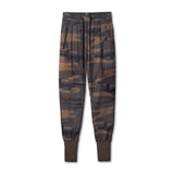 Flatlay of Tetra-Lite® High Rib Jogger in rust camo, front view