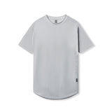 flatlay Supima® Established Tee in slate grey, front view