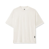 0822. AeroSilver® Oversized Tee - Ivory Cream