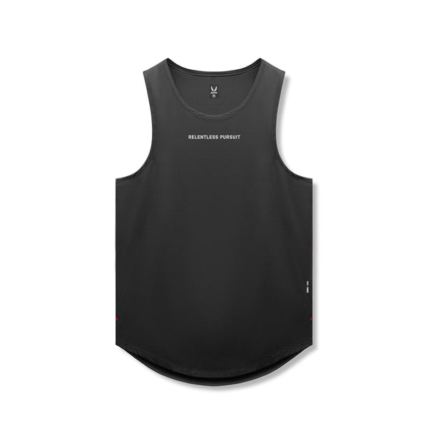 0830. AeroSilver® Tank Top - Black "RP"