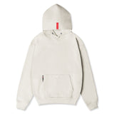 0874. Tech-Terry™ Zip Pocket Hoodie - Stone/White "OTWR"