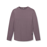 flatlay AeroSilver Training Long Sleeve in Moonscape, front view