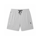 flatlay Aerotex Training Short in slate grey, front view