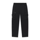 flatlay Tetra-Lite® Cargo City Pant in black, front view