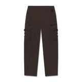 flatlay Tetra-Lite® Cargo City Pant in dark earth brown, front view