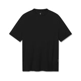 Flatlay of black Polartec® Delta Training Tee, front view