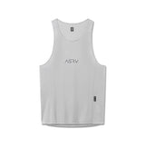 flatlay ASRV Polartec® Delta Singlet in slate grey, front view