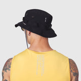 TETRA-LITE® Boonie Hat in black, back view worn by model