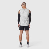 Warpflexx-Lite® Training Tank in Sedona Snow Camo worn by model, back view