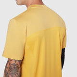 AEROSILVER® UPF50+ Run Tee in amber, back view on model