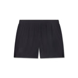 flatlay Aerotex™ Distance Run Short in black, front view