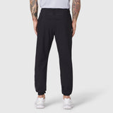 Black TETRA-LITE Training Jogger worn by model, back view