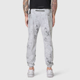 TETRA-LITE Training Jogger in Sedona Snow Camo worn by model, back view