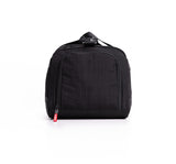 Flatlay 1234 Ripstop Duffle Bag in black, front view