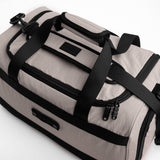 Flatlay 1234 Ripstop Duffle Bag in Chai, top view