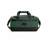 Flatlay 1234 Ripstop Duffle Bag in forest green, front view
