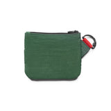 Flatlay 1235 Ripstop Clip Bag in forest green, front view