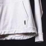 Weather Ready Hoodie detail shot showing fabric texture, seams, and brand label on sleeve