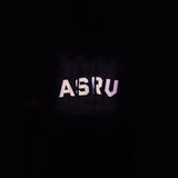 WN'19 RainPlus® Hoodie in black, front view with illuminated brand logo