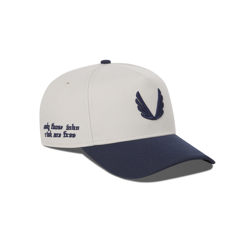 New Era® 9Forty® A-Frame Hat - Stone/Navy Two Tone