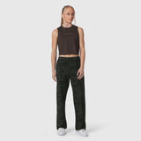 W020 AeroSilver Tank Top in dark earth worn with camo pants and white sneakers