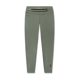 Flatlay of LYCRA® 3-in-1 Legging in sage green, front view