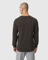 1112. Tech-Waffle™ Longsleeve - Dark Earth