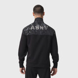 Dri-Core™ Sidelock Full Zip in black, back view on model