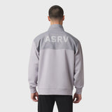 Dri-Core™ Sidelock Full Zip jacket in slate grey, back view on model