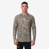 Polartec® Delta Longsleeve in digital camo, worn by model facing camera