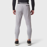 Hybrid Belt-Pack Run Jogger in slate grey, back view on model