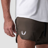 0993. AeroSilver® 5" Linerless Short - Deep Taupe