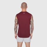 0757. AeroSilver® Cutoff Tank - Crimson