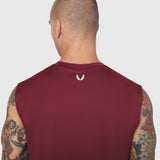 0757. AeroSilver® Cutoff Tank - Crimson