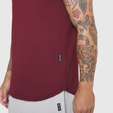 0757. AeroSilver® Cutoff Tank - Crimson