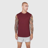 0757. AeroSilver® Cutoff Tank - Crimson