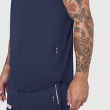 0757. AeroSilver® Cutoff Tank - Navy