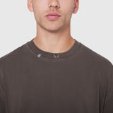 0797. Tech Essential™ Relaxed Tee - Faded Dark Earth