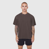 0797. Tech Essential™ Relaxed Tee - Faded Dark Earth