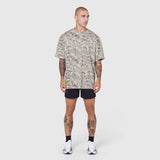0822. AeroSilver® Oversized Tee - Digital Camo