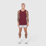 0830. AeroSilver® Tank Top - Crimson