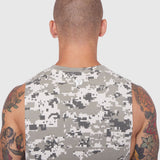 0926. Supima® Muscle Tank - Digital Camo