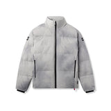 0900. PrimaLoft® Weather-Ready Puffer Jacket - Grey "Wave Dye"