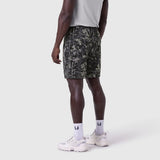 Ion-Mesh Modal Liner Short in pixel camo worn by model, side view
