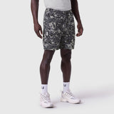 Ion-Mesh Modal Liner Short in Pixel Camo worn by model, front view