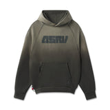 ASRV Tech-Terry Training Hoodie in olive sun fade, front view on display