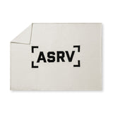 0888. Sherpa Recovery Blanket - Ivory Cream/Black