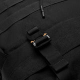 Flatlay 0275 Modular Everyday Pack in black, detail view