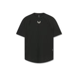 Black Laser-Vent Established Tee displayed on mannequin, front view