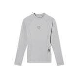 flatlay LYCRA® ADAPTIV Baselayer Longsleeve in slate grey, front view